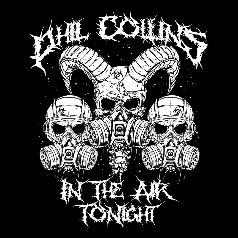 phil collins death metal shirt
