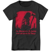 Don't Shoot The Beast With A Firearm Ladies T-Shirt - FiveFingerTees