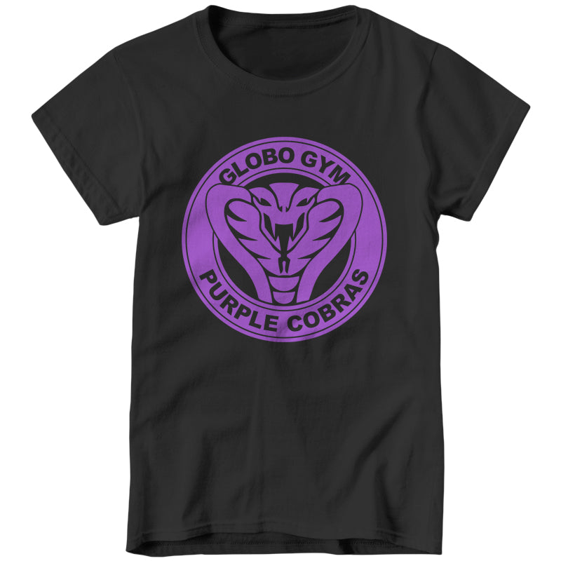 Globo Gym Purple Cobras Ladies T-Shirt - FiveFingerTees