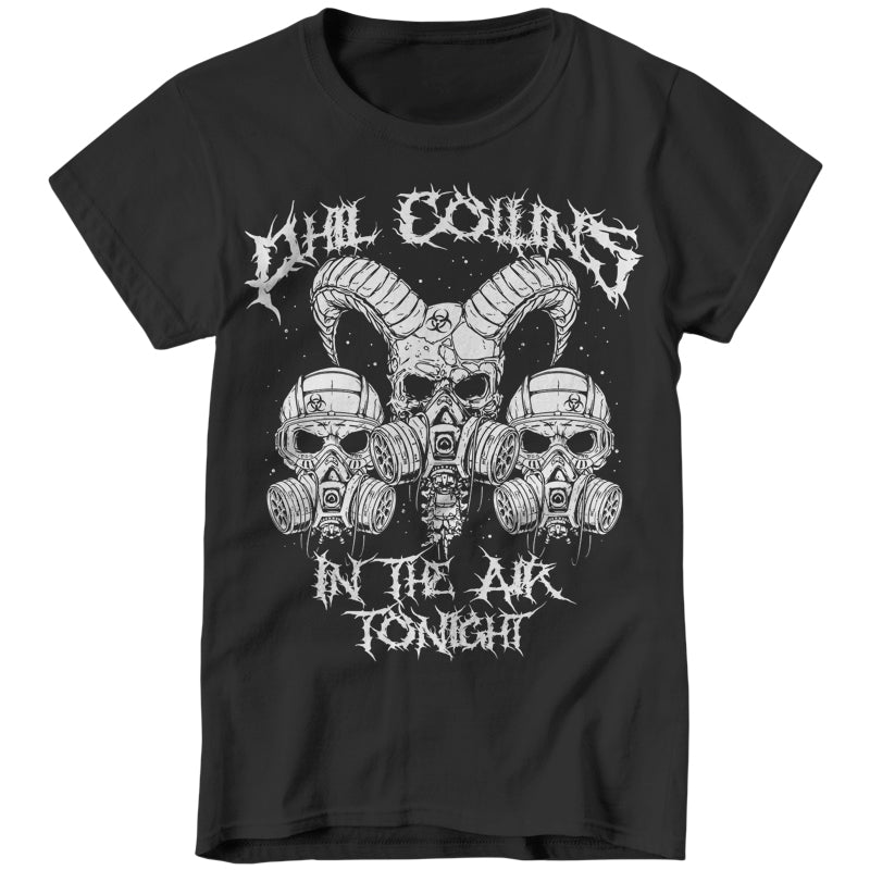 Phil Collins Ladies T-Shirt - FiveFingerTees