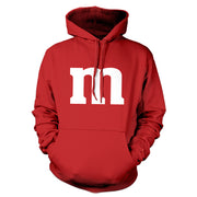 Red M&M Costume Hoodie - FiveFingerTees