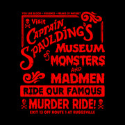 Captain Spaulding's Museum Of Monsters And Madmen T-Shirt - FiveFingerTees
