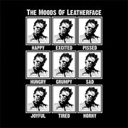 The Moods Of Leatherface T-Shirt - FiveFingerTees