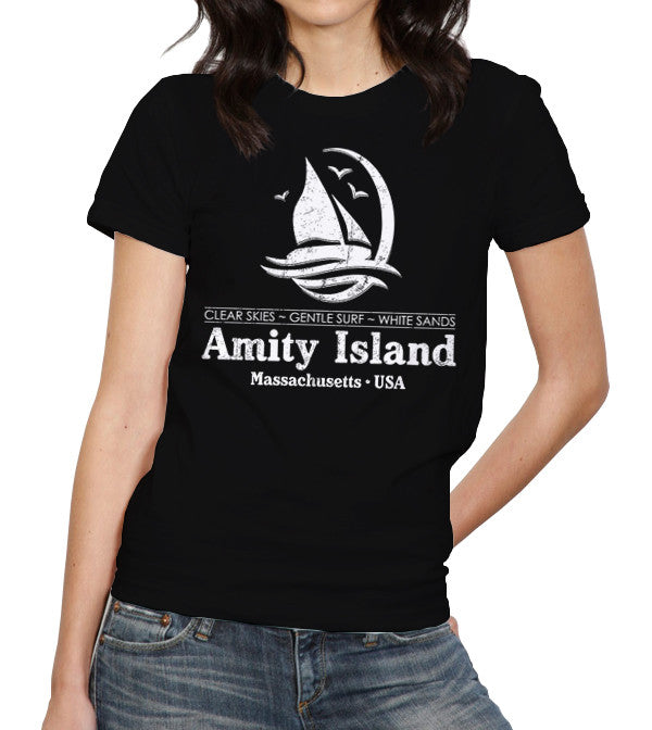 Amity Island T-Shirt - FiveFingerTees