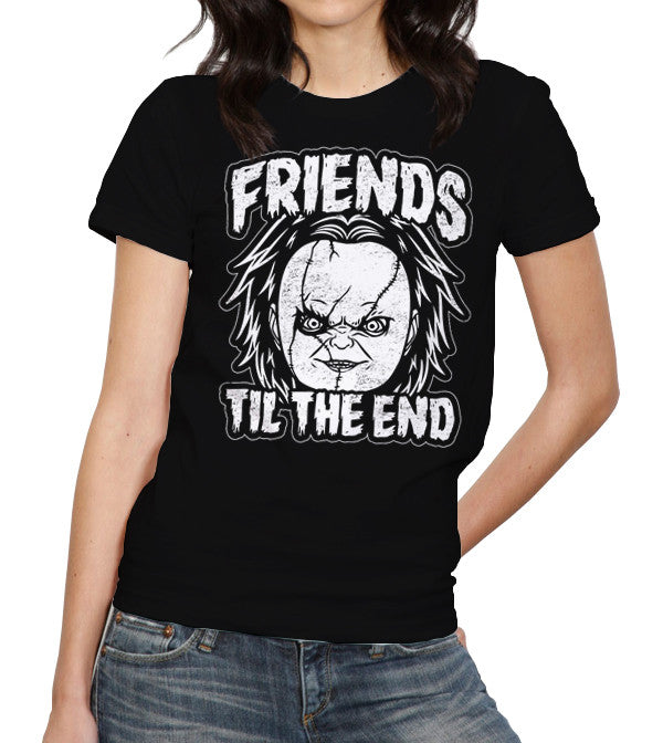 Friends Til The End Chucky T-Shirt - FiveFingerTees