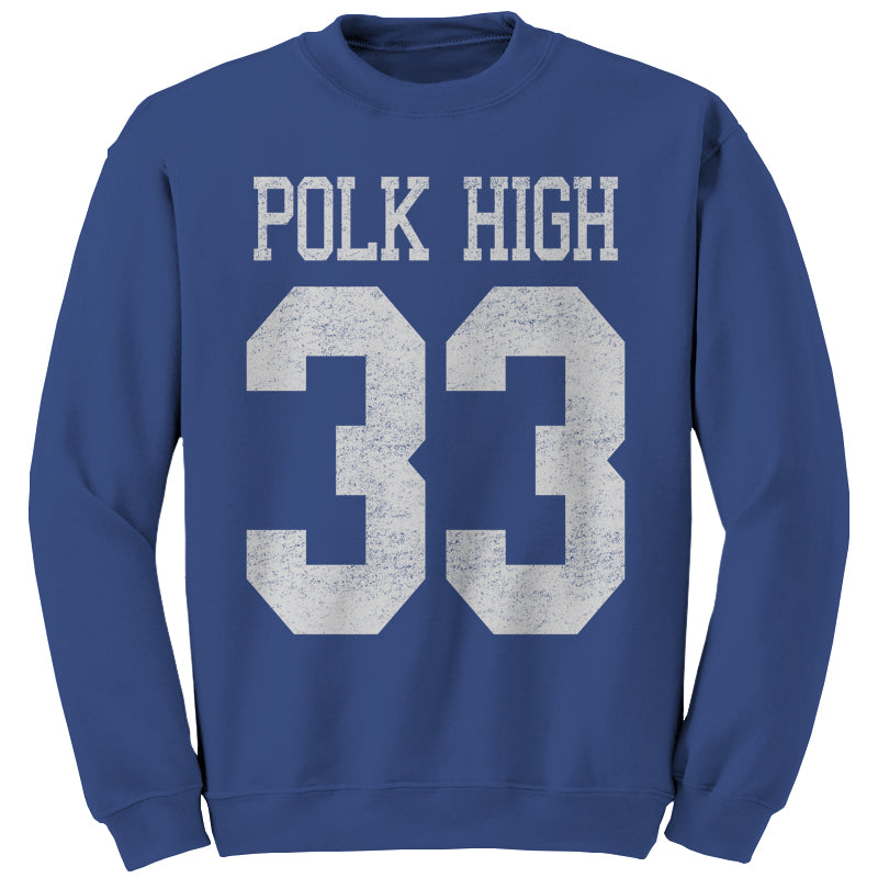 Polk High Sweatshirt - FiveFingerTees