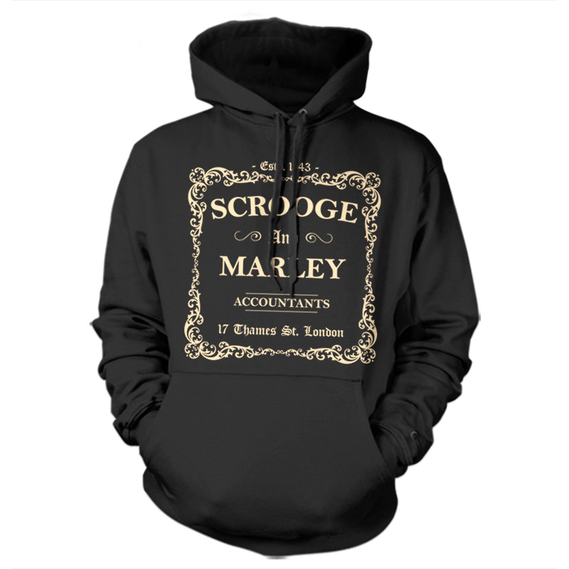 Scrooge and Marley Accountants Hoodie - FiveFingerTees