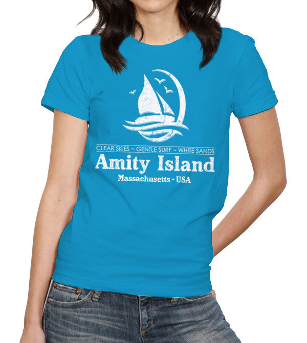Amity Island T-Shirt - FiveFingerTees