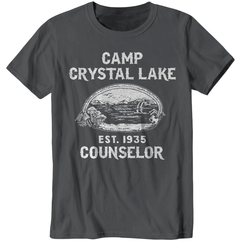 Camp Crystal Lake T-Shirt - FiveFingerTees