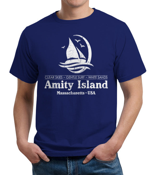 Amity Island T-Shirt - FiveFingerTees