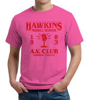 Hawkins Middle School A.V. Club T-Shirt - FiveFingerTees