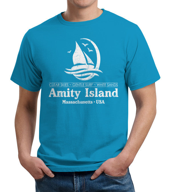 Amity Island T-Shirt - FiveFingerTees