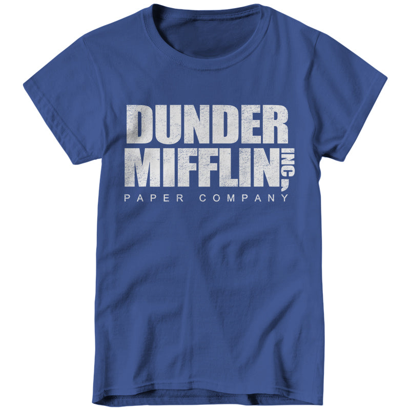 Dunder Mifflin Ladies T-Shirt - FiveFingerTees
