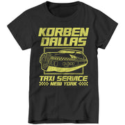 Korben Dallas Taxi Service Ladies T-Shirt - FiveFingerTees