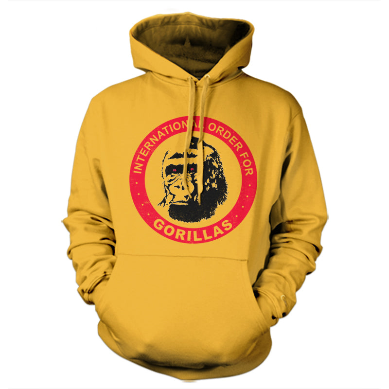 International Order for Gorillas Hoodie - FiveFingerTees