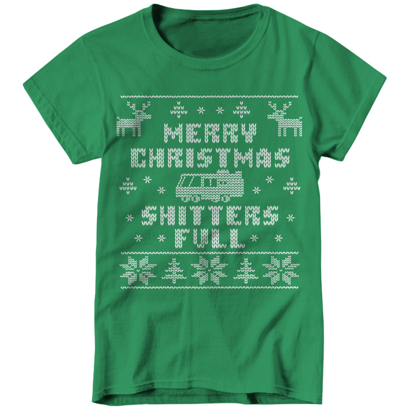 Shitters Full Ladies T-Shirt - FiveFingerTees