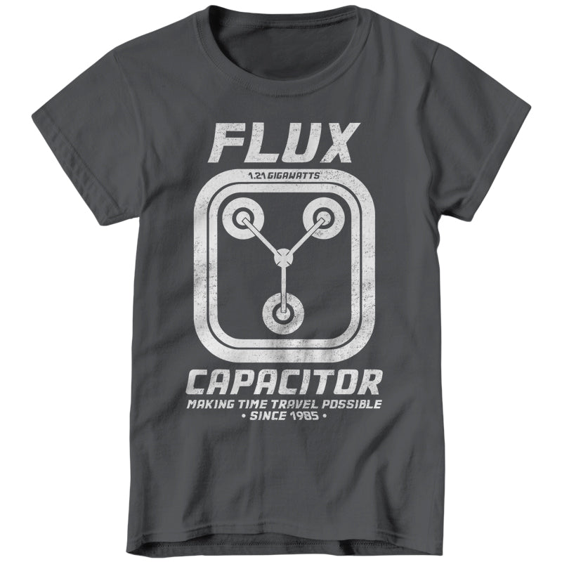 Flux Capacitor Ladies T-Shirt - FiveFingerTees