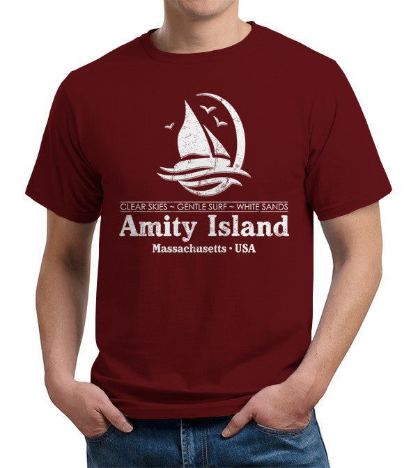 Amity Island T-Shirt - FiveFingerTees