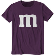 Purple M&M Costume T-Shirt - FiveFingerTees