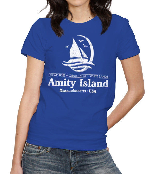 Amity Island T-Shirt - FiveFingerTees