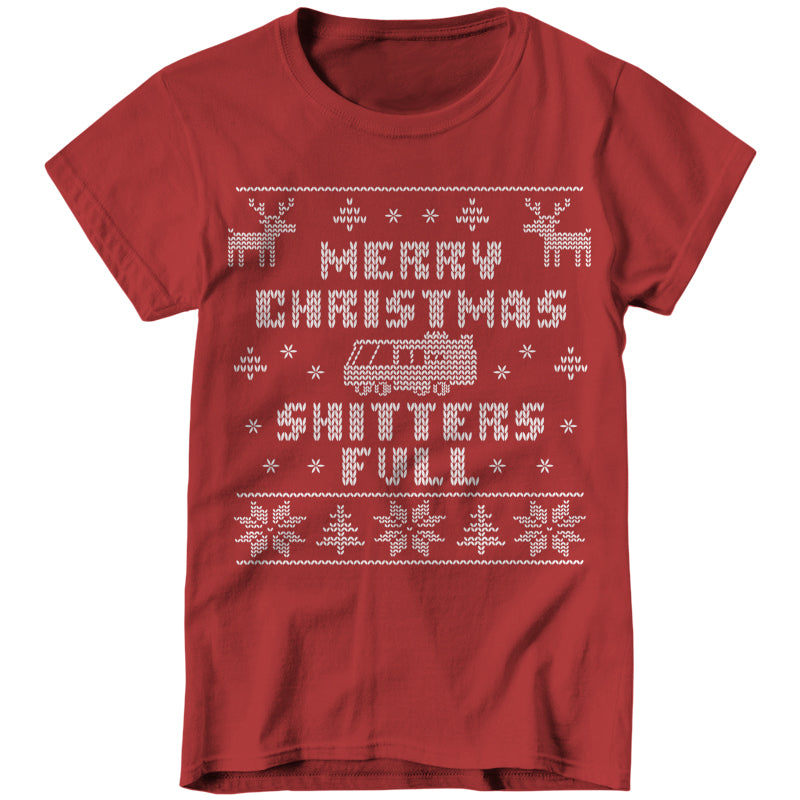 Shitters Full Ladies T-Shirt - FiveFingerTees