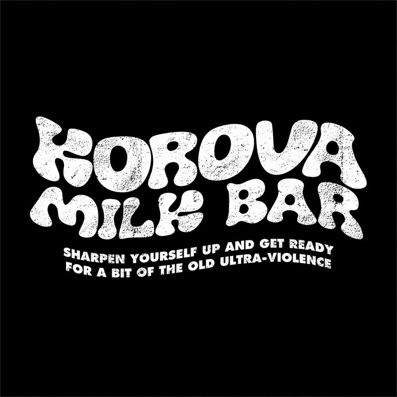 Korova Milk Bar T-Shirt - FiveFingerTees