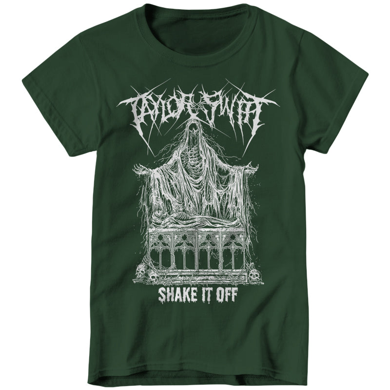 Taylor swift black metal shirt cheap