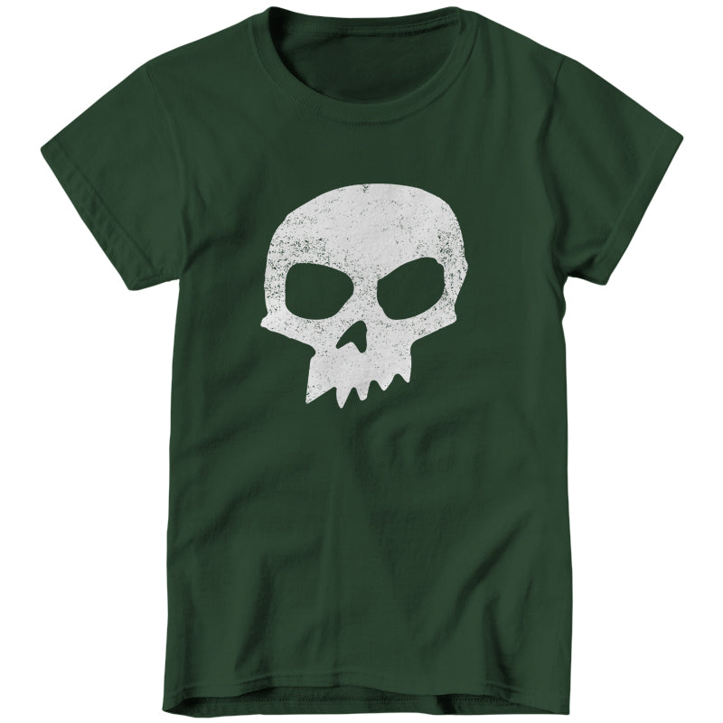 Sid's Skull Shirt Ladies Small Hunter
