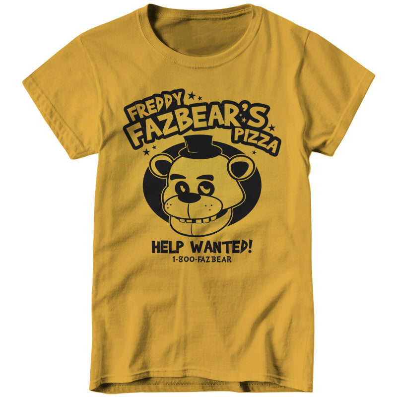 Freddy Fazbear's Pizza T-Shirt - FiveFingerTees