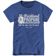 Strickland Propane Ladies T-Shirt - FiveFingerTees