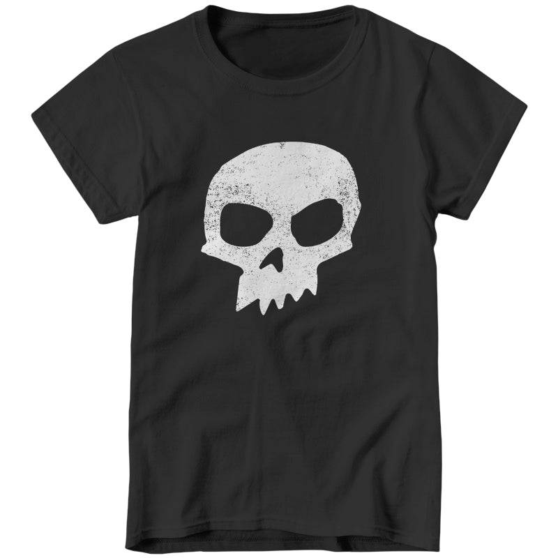 Sid's Skull Ladies T-Shirt - FiveFingerTees