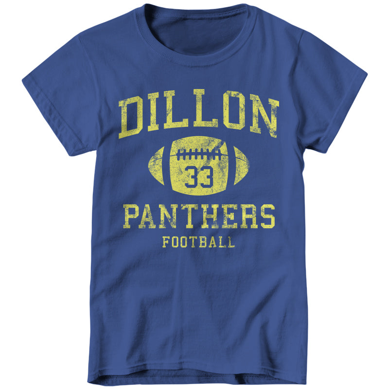 Dillon Panthers Ladies T-Shirt - FiveFingerTees
