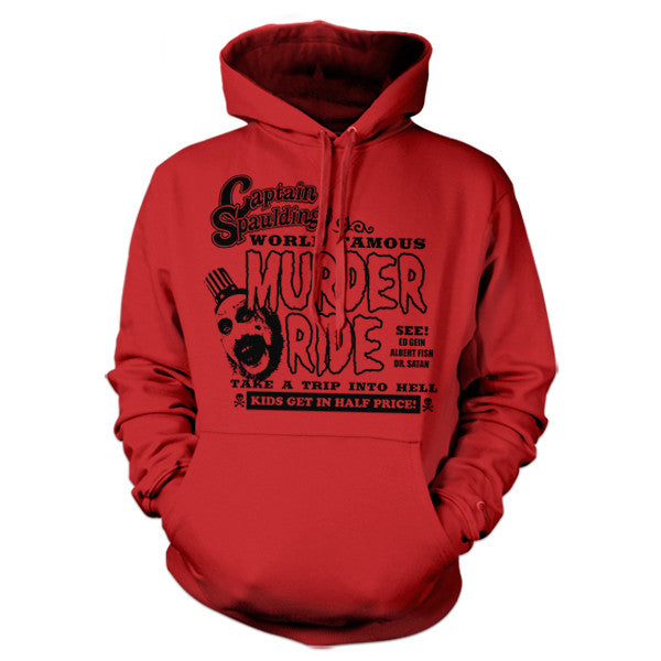 Captain Spauldings Murder Ride Hoodie - FiveFingerTees