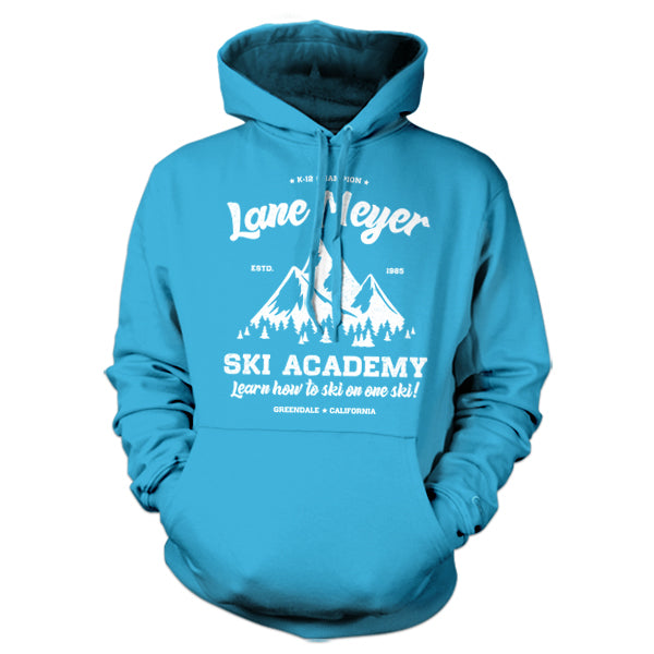 Lane Meyer Ski Academy Hoodie - FiveFingerTees