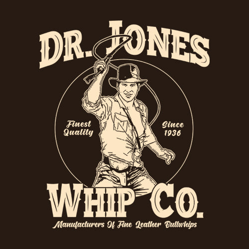 Dr. Jones Whip Co. T-Shirt - FiveFingerTees