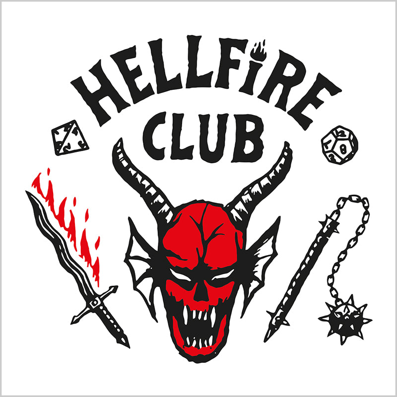 Hellfire Club Ringer T-Shirt - FiveFingerTees
