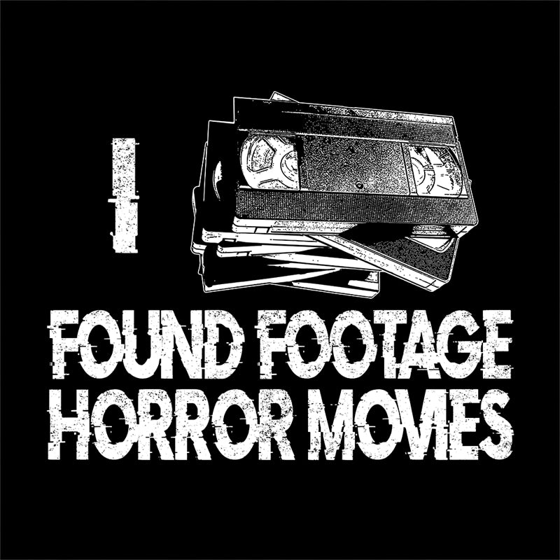 I Heart Found Footage Horror Movies T-Shirt - FiveFingerTees