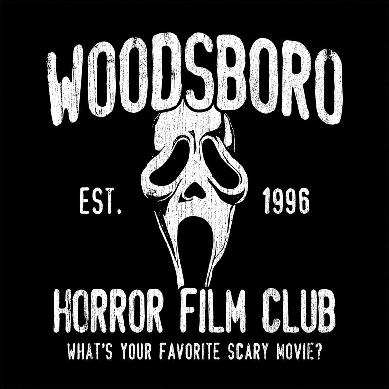 Woodsboro Horror Film Club T-Shirt -FiveFingerTees