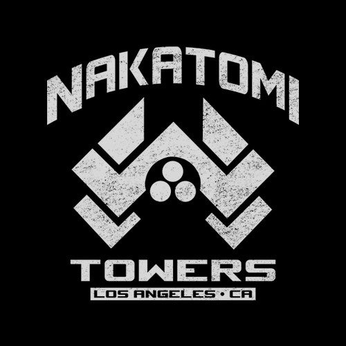 Nakatomi Towers T-Shirt - FiveFingerTees