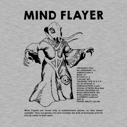 Mind Flayer T-Shirt - FiveFingerTees