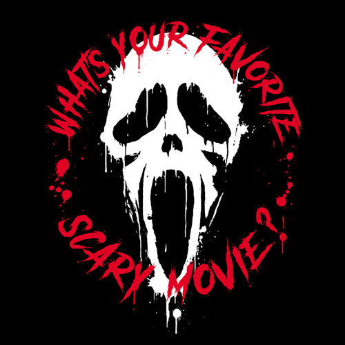 What's Your Favorite Scary Movie? T-Shirt WHOLESALE
