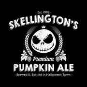 Skellington's Pumpkin Ale T-Shirt - FiveFingerTees