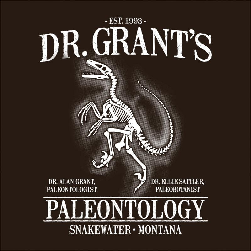 Dr. Grant's Paleontology T-Shirt - FiveFingerTees