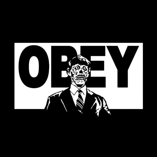 They Live Obey T-Shirt - FiveFingerTees
