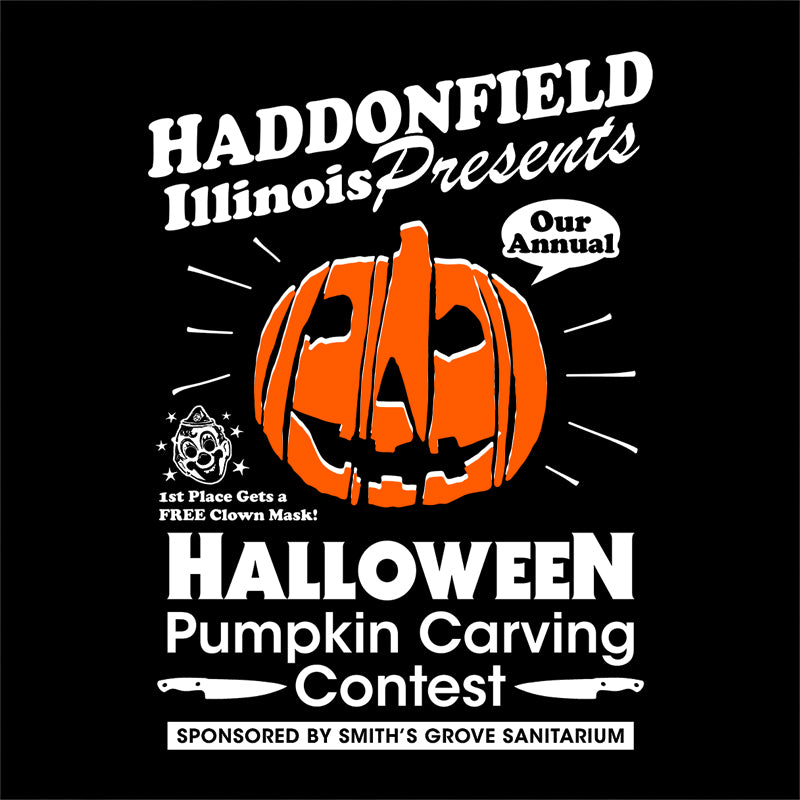 Haddonfield Pumpkin Carving Contest T-Shirt - FiveFingerTees