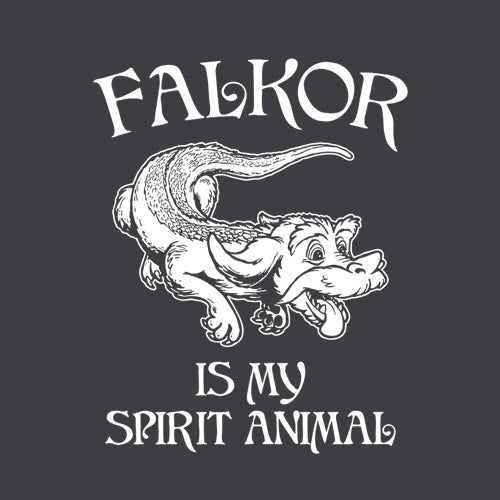 Falkor Is My Spirit Animal T-Shirt - FiveFingerTees