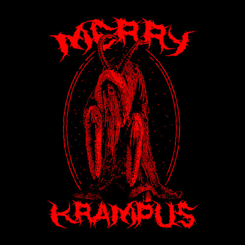 Merry Krampus T-Shirt - FiveFingerTees