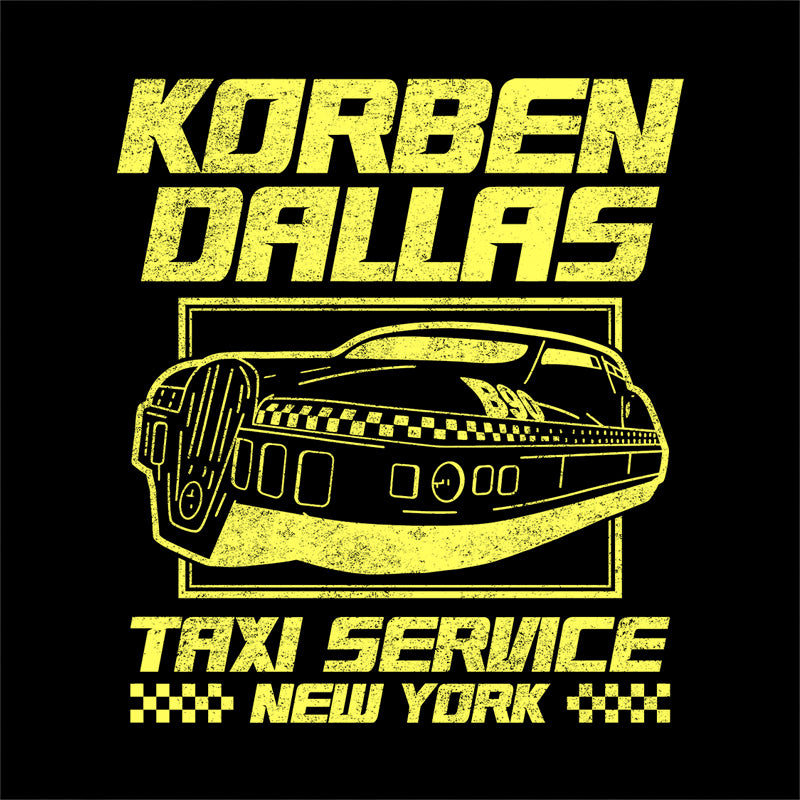 Korben Dallas Taxi Service T-Shirt - FiveFingerTees