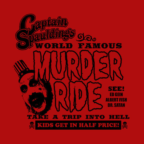 Captain Spauldings Murder Ride Hoodie - FiveFingerTees