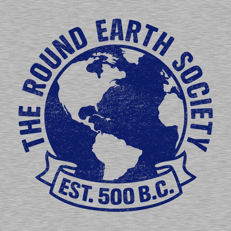 The Round Earth Society T-Shirt - FiveFingerTees